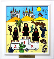 František R. Čech - Miss Irán - originál 